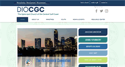 Desktop Screenshot of diocgc.org